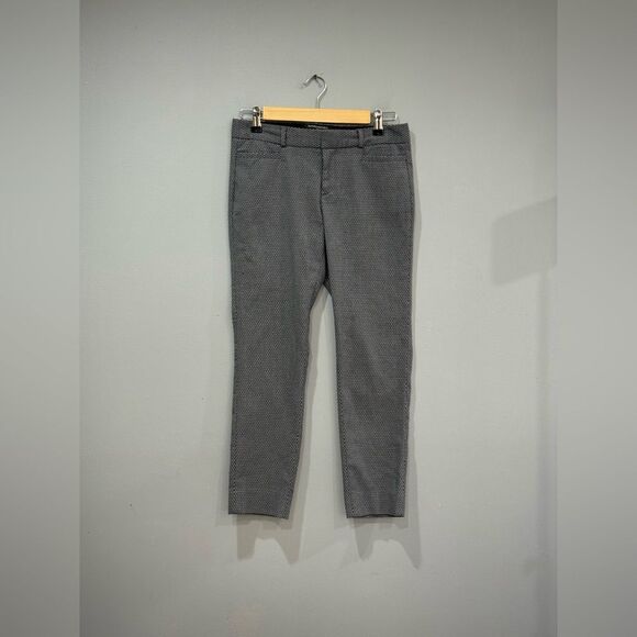 Gray Banana Republic Sloan Cropped Trousers Size 2P EUC - Picture 1 of 4